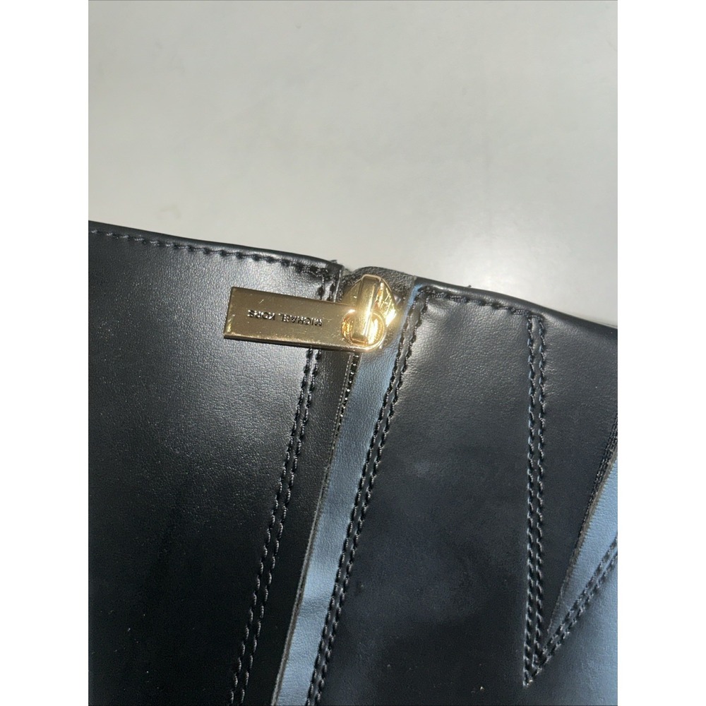 New Without Box $248 CARSON Horse-bit FLAT BOOT FAUX LEATHER BOOTS 7M - Picture 6 of 8